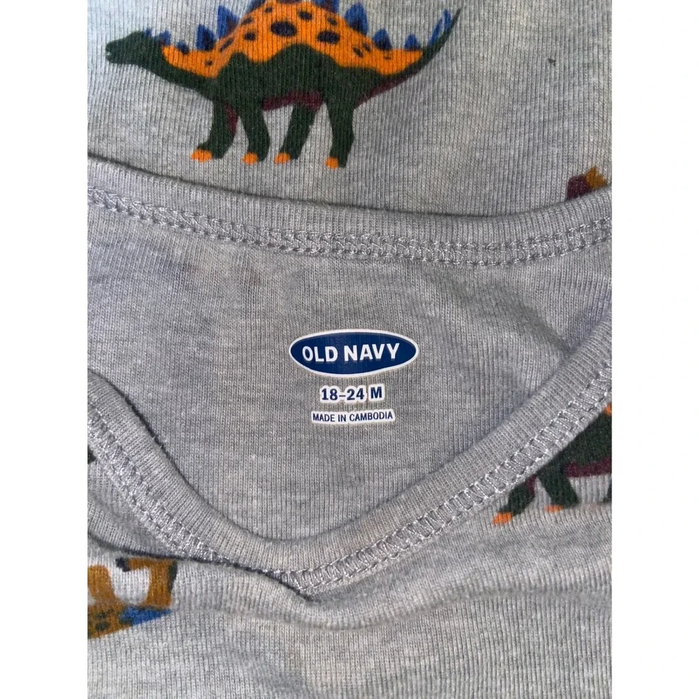 Baby Boy Clothing Lot 18-24M Old Navy Carters Childrens Place Dinosaurs 6 Pieces